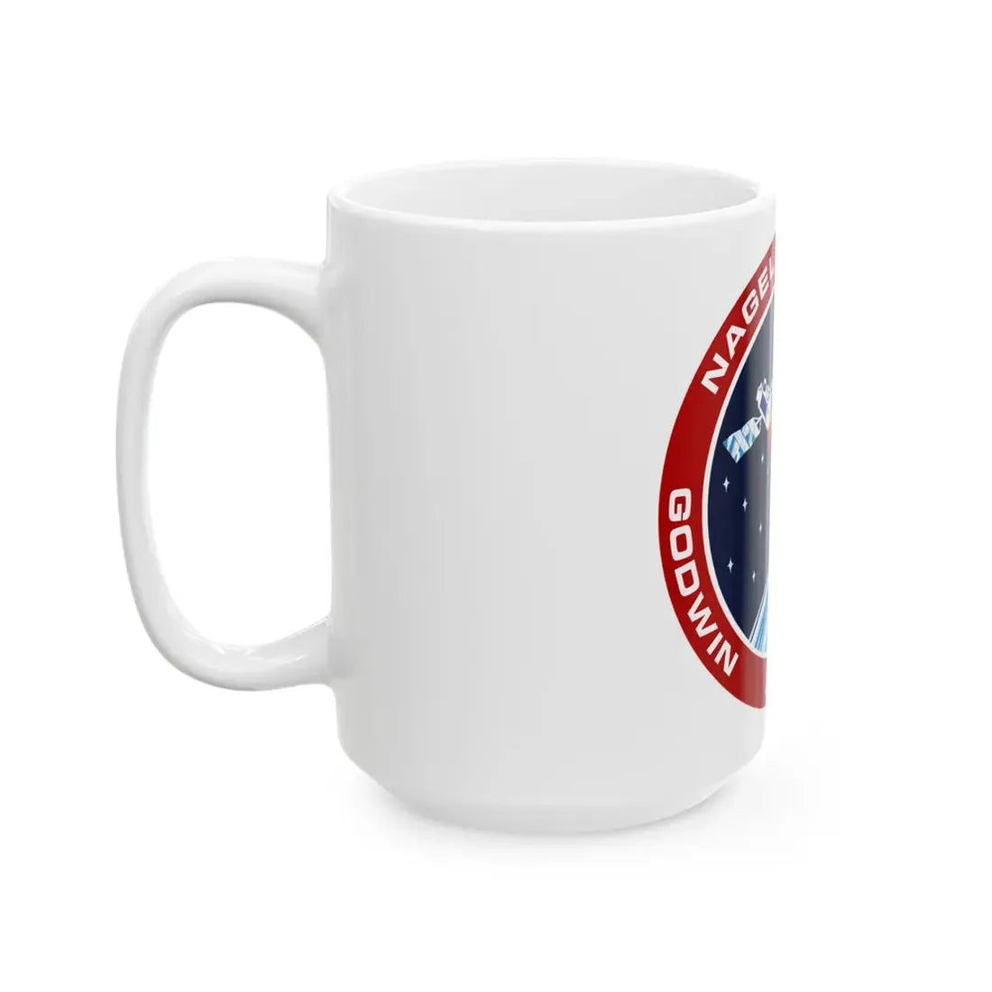 STS 37 (NASA) White Coffee Mug - Go Mug Yourself