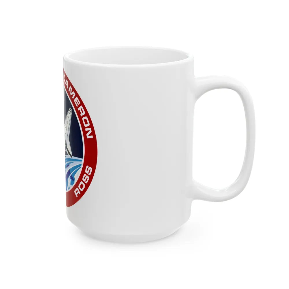 STS 37 (NASA) White Coffee Mug-Go Mug Yourself