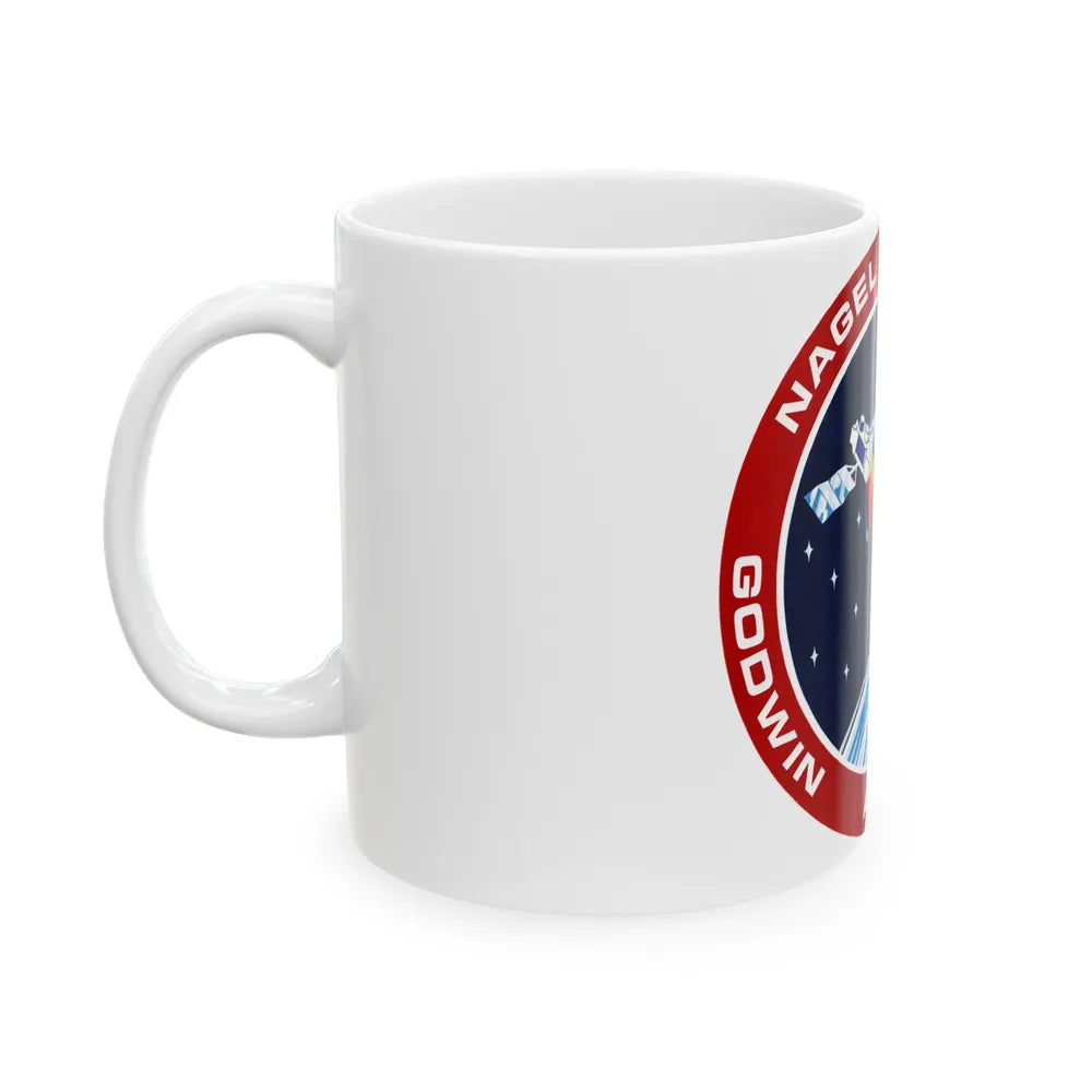 STS 37 (NASA) White Coffee Mug-Go Mug Yourself