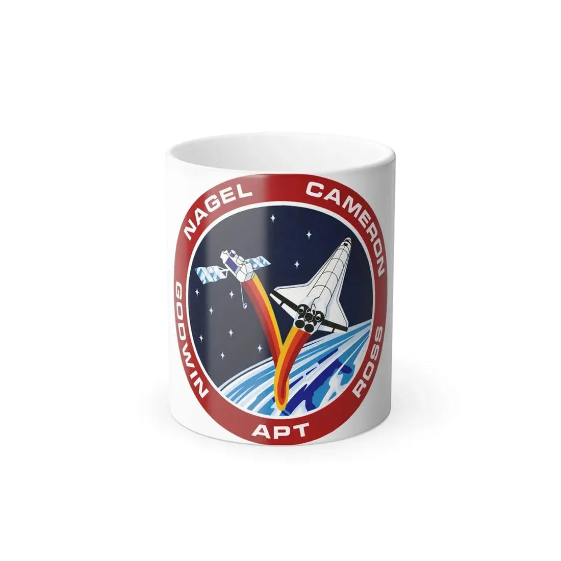 STS 37 Patch NASA - Color Changing Mug 11oz Default Title 11oz - Go Mug Yourself
