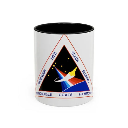 STS 39 (NASA) Accent Coffee Mug 11oz Black - Go Mug Yourself