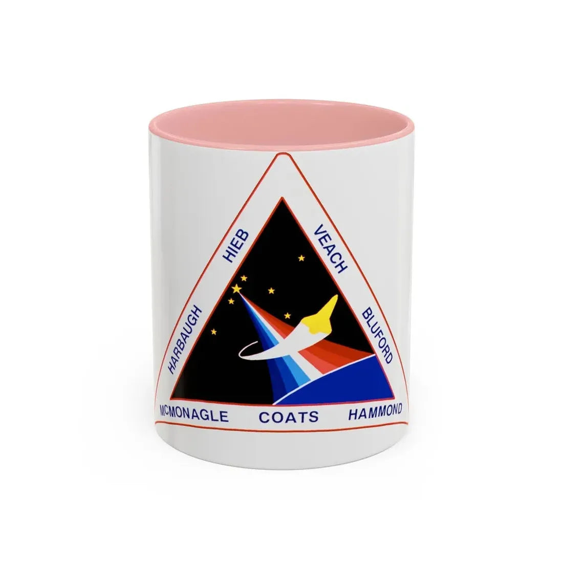STS 39 (NASA) Accent Coffee Mug 11oz Pink - Go Mug Yourself