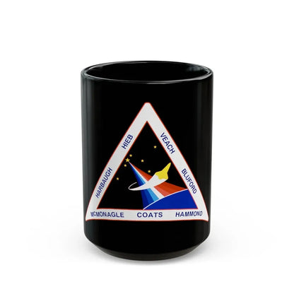 STS 39 (NASA) Black Coffee Mug 15oz - Go Mug Yourself