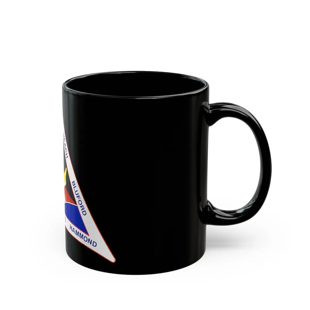 STS 39 (NASA) Black Coffee Mug-Go Mug Yourself