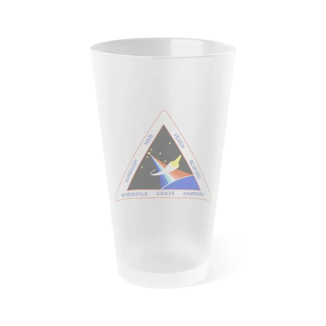 STS 39 (NASA) Frosted Pint Glass 16oz Default Title - Go Mug Yourself