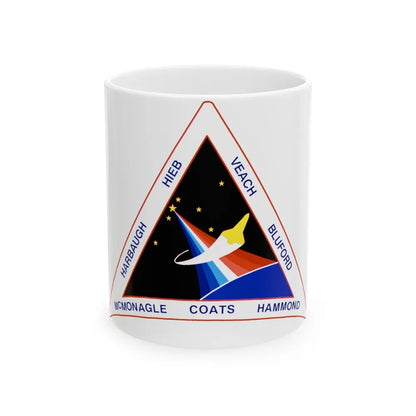 STS 39 (NASA) White Coffee Mug-11oz-Go Mug Yourself