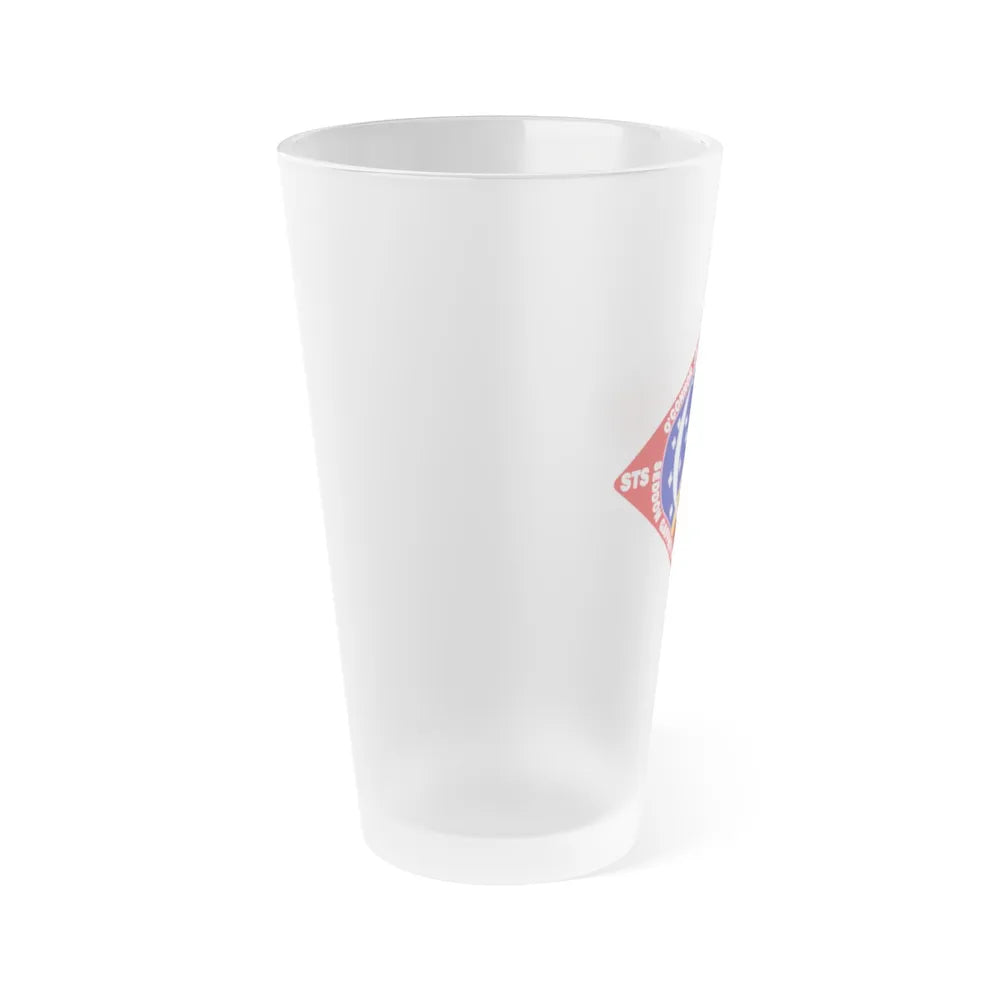 STS 40 (NASA) Frosted Pint Glass 16oz-Go Mug Yourself