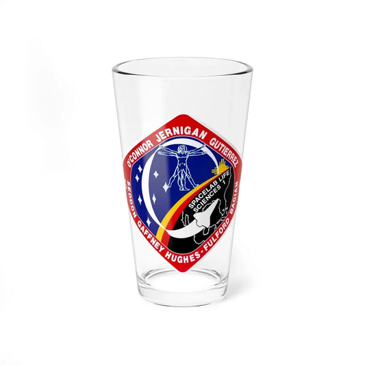 STS 40 (NASA) Pint Glass 16oz 16oz - Go Mug Yourself