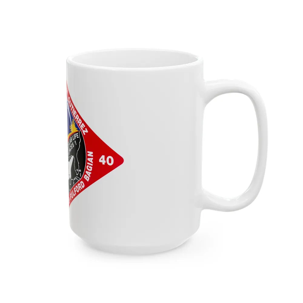 STS 40 (NASA) White Coffee Mug-Go Mug Yourself