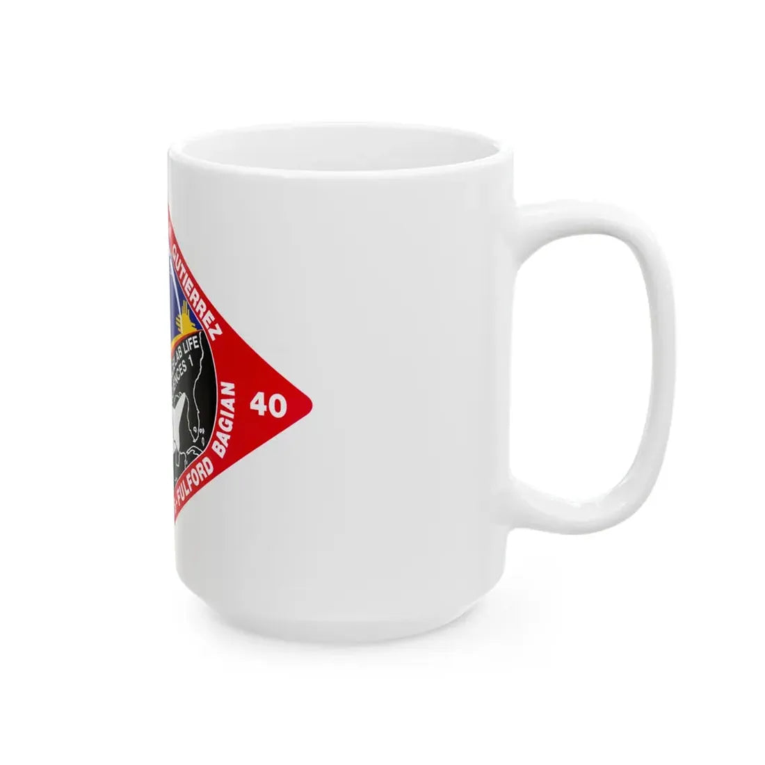 STS 40 (NASA) White Coffee Mug - Go Mug Yourself