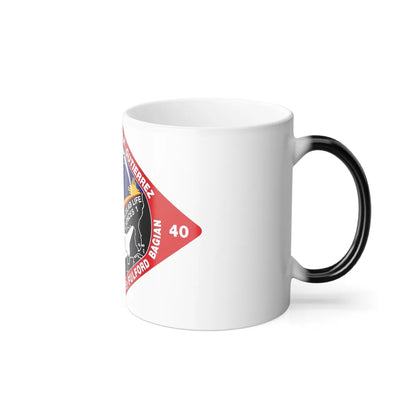 STS 40 Patch NASA - Color Changing Mug 11oz-Go Mug Yourself