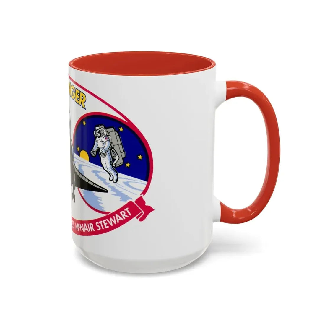 STS 41 b (NASA) Accent Coffee Mug - Go Mug Yourself