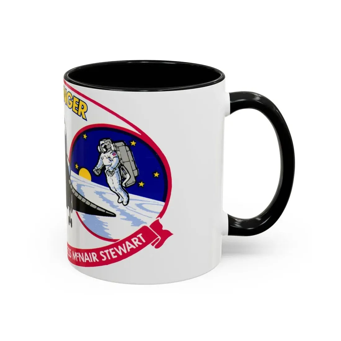 STS 41 b (NASA) Accent Coffee Mug - Go Mug Yourself