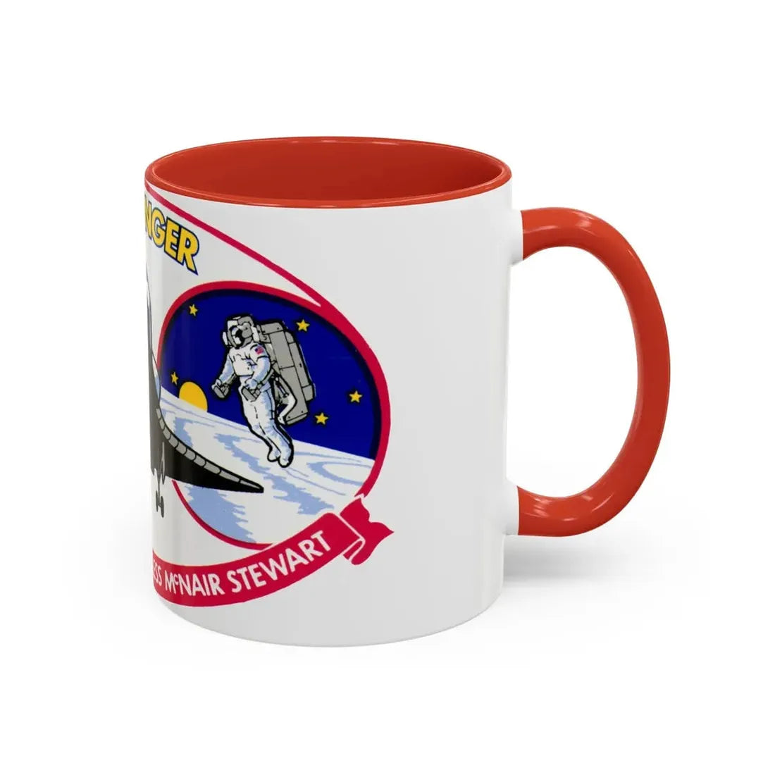 STS 41 b (NASA) Accent Coffee Mug - Go Mug Yourself