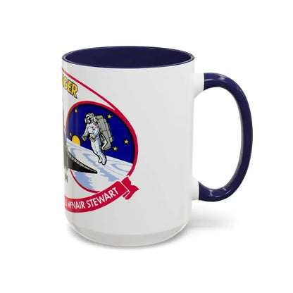 STS 41 b (NASA) Accent Coffee Mug - Go Mug Yourself