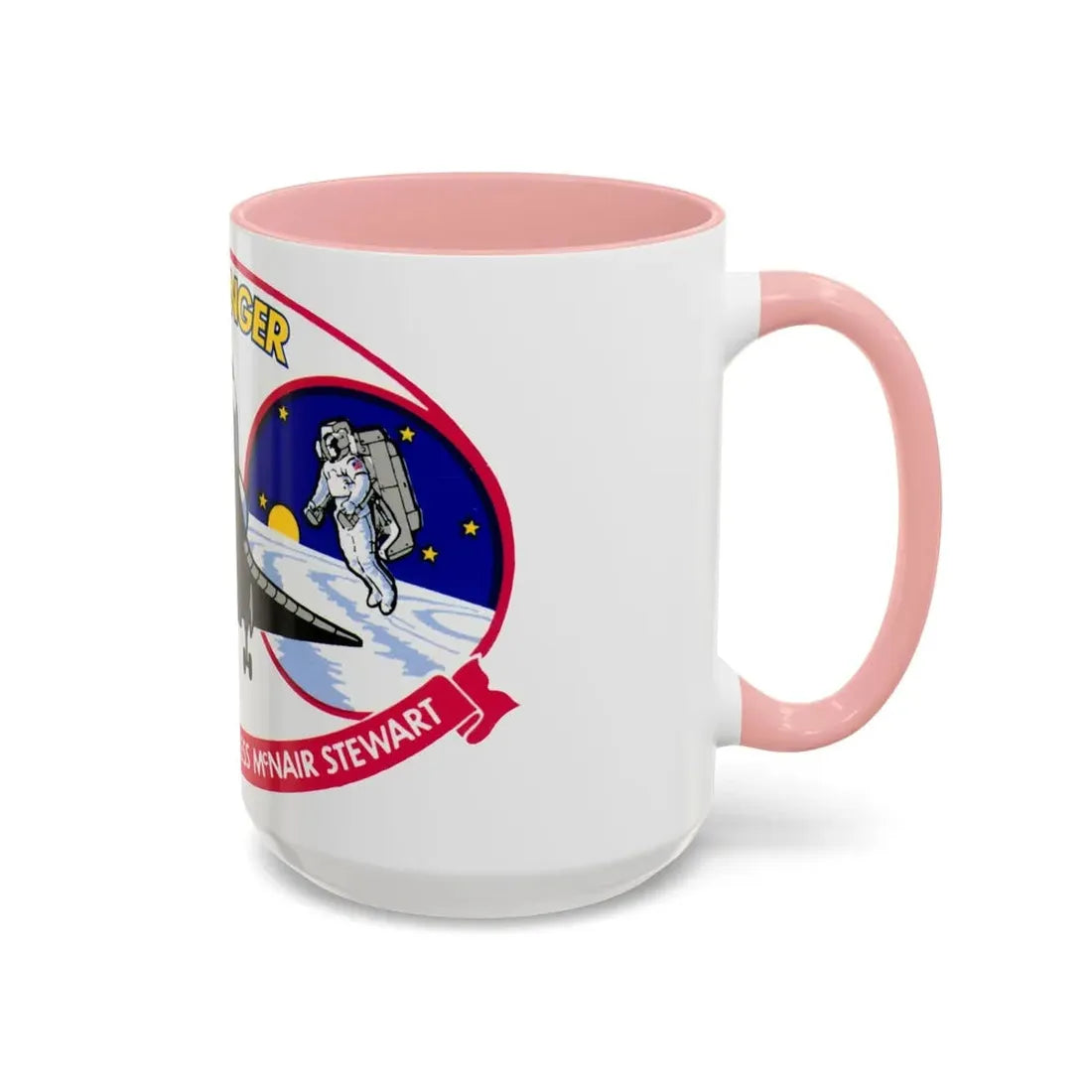 STS 41 b (NASA) Accent Coffee Mug - Go Mug Yourself