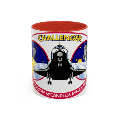 STS 41 b (NASA) Accent Coffee Mug - Go Mug Yourself