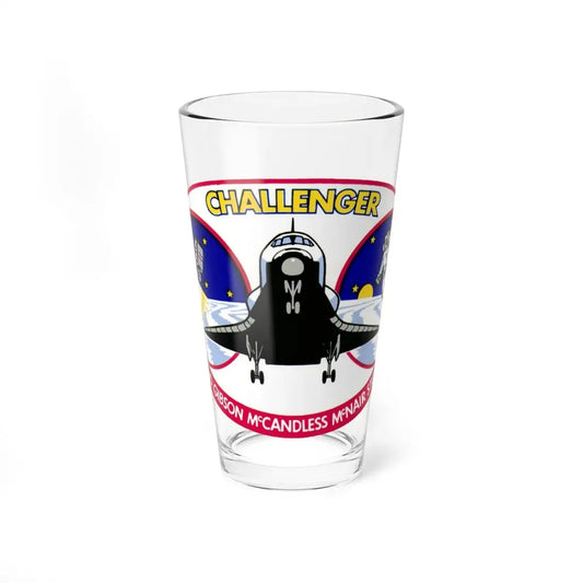 STS 41 b (NASA) Pint Glass 16oz 16oz - Go Mug Yourself