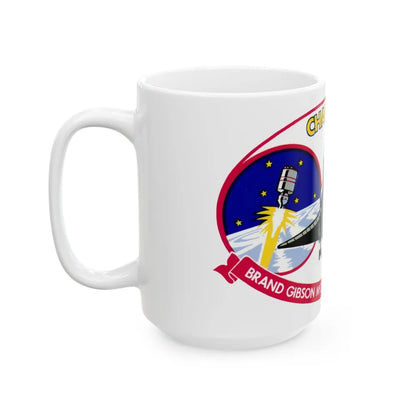 STS 41 b (NASA) White Coffee Mug-Go Mug Yourself