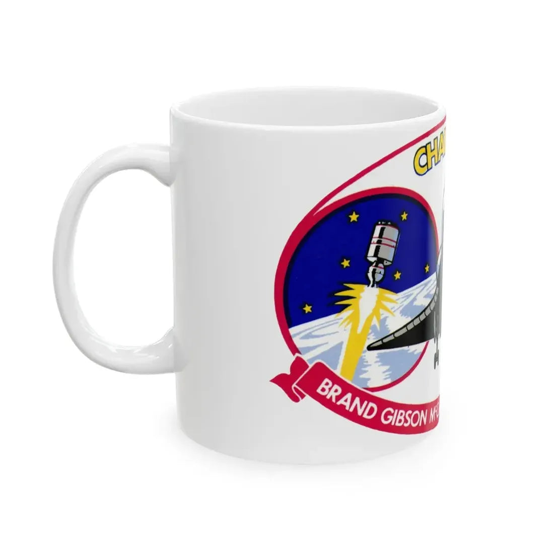 STS 41 b (NASA) White Coffee Mug - Go Mug Yourself