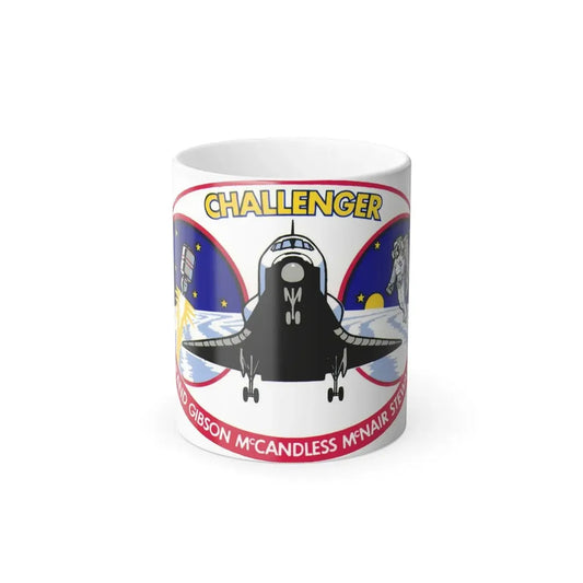 STS 41 b Patch NASA - Color Changing Mug 11oz Default Title 11oz - Go Mug Yourself