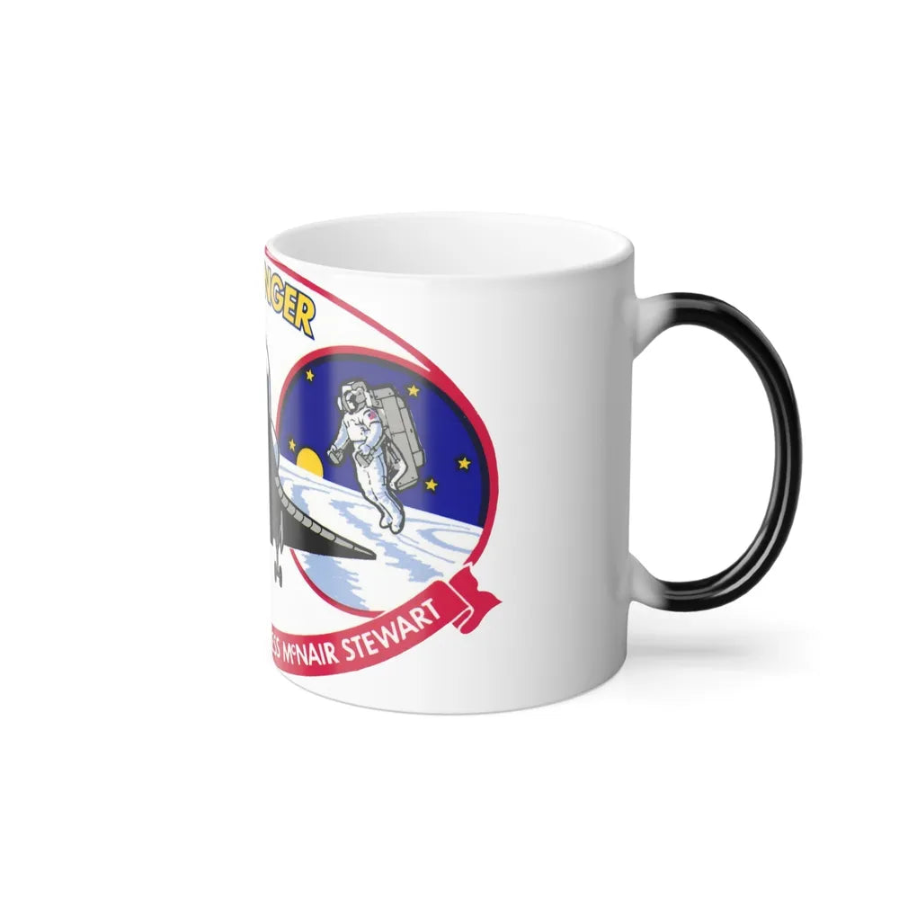 STS 41 b Patch NASA - Color Changing Mug 11oz-Go Mug Yourself