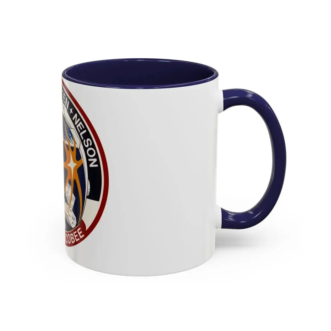 STS 41 C (NASA) Accent Coffee Mug - Go Mug Yourself