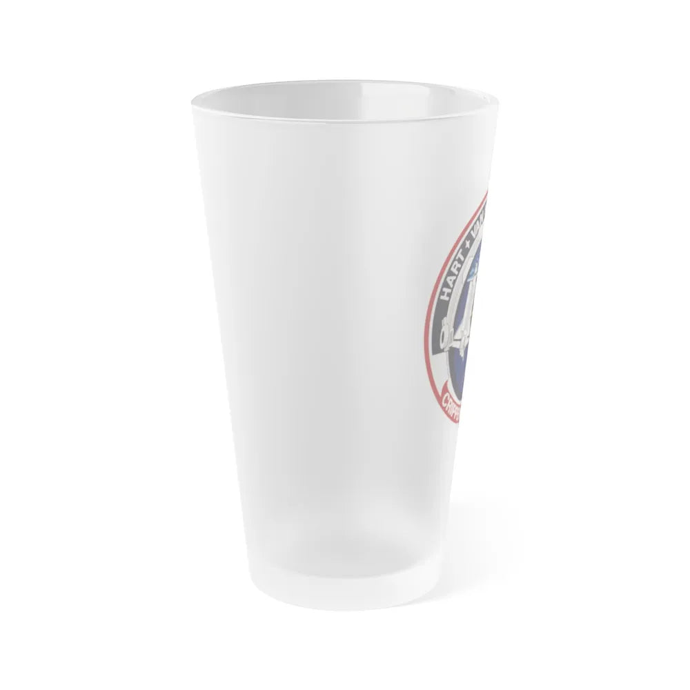 STS 41 C (NASA) Frosted Pint Glass 16oz-Go Mug Yourself