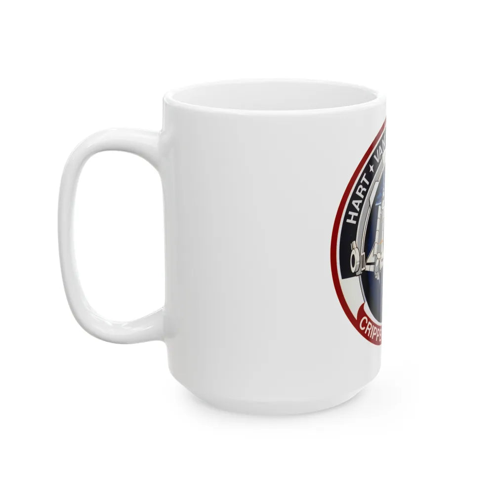 STS 41 C (NASA) White Coffee Mug-Go Mug Yourself