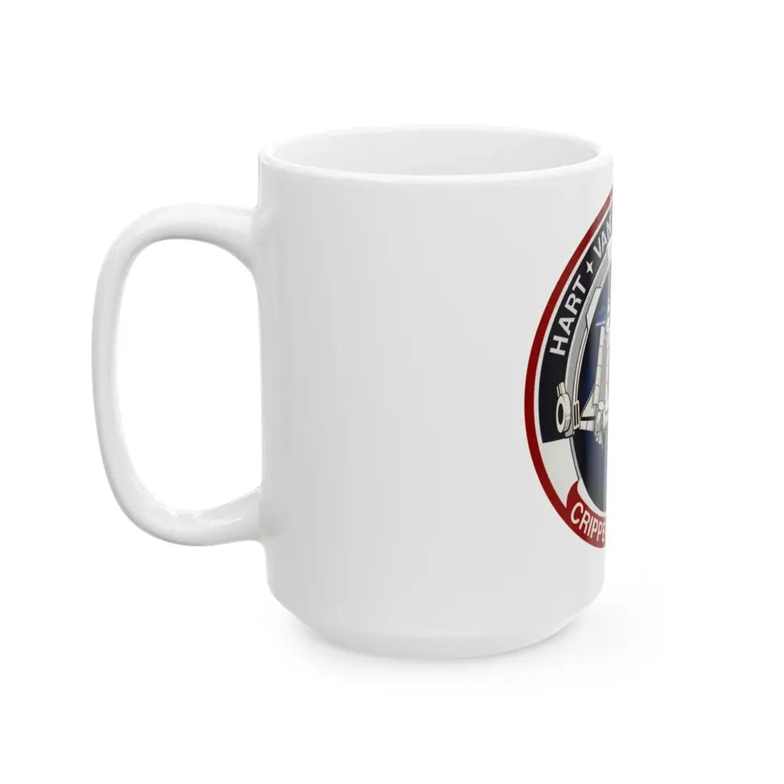 STS 41 C (NASA) White Coffee Mug - Go Mug Yourself
