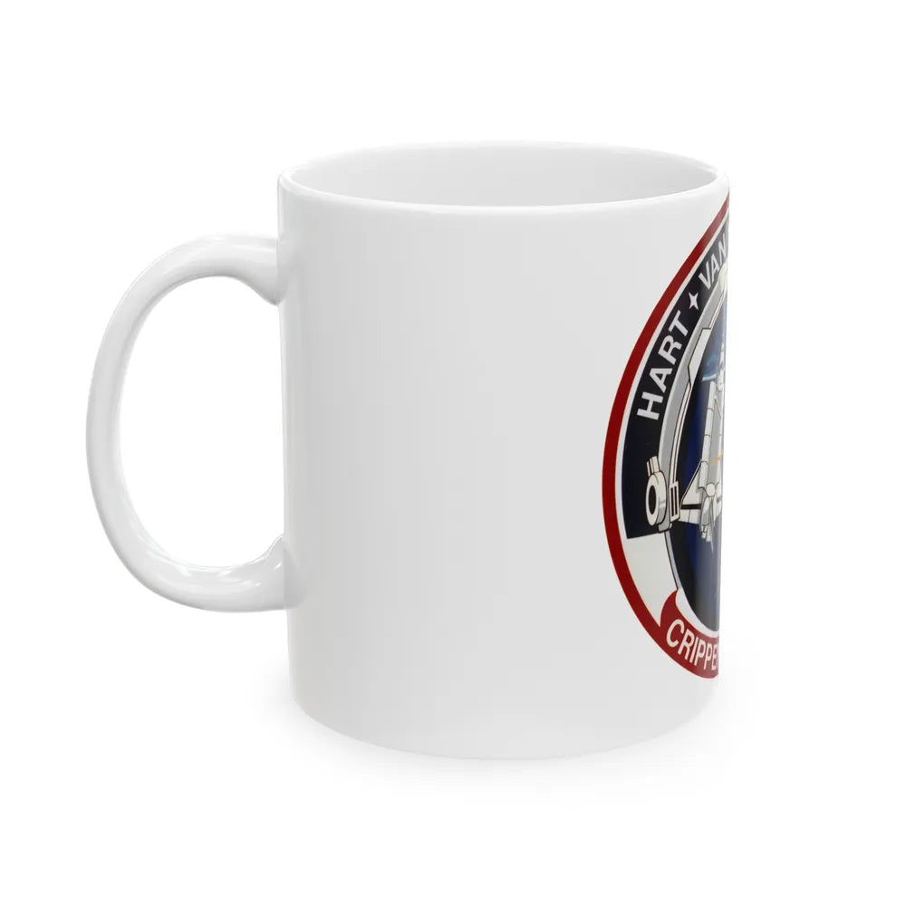 STS 41 C (NASA) White Coffee Mug-Go Mug Yourself