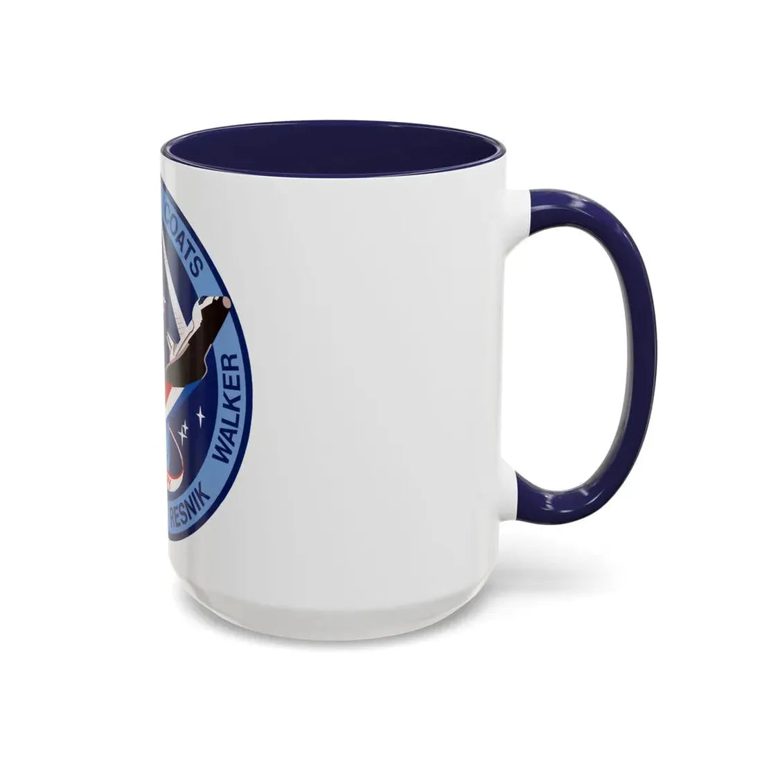 STS 41 d (NASA) Accent Coffee Mug - Go Mug Yourself