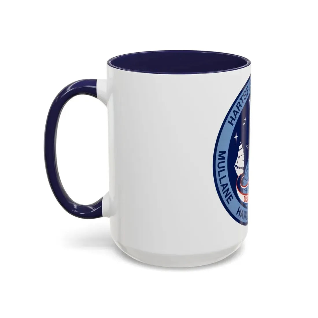 STS 41 d (NASA) Accent Coffee Mug - Go Mug Yourself