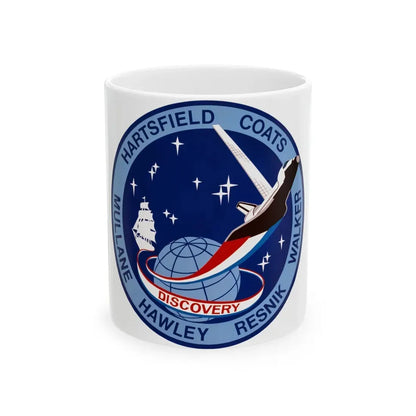 STS 41 d (NASA) White Coffee Mug 11oz - Go Mug Yourself