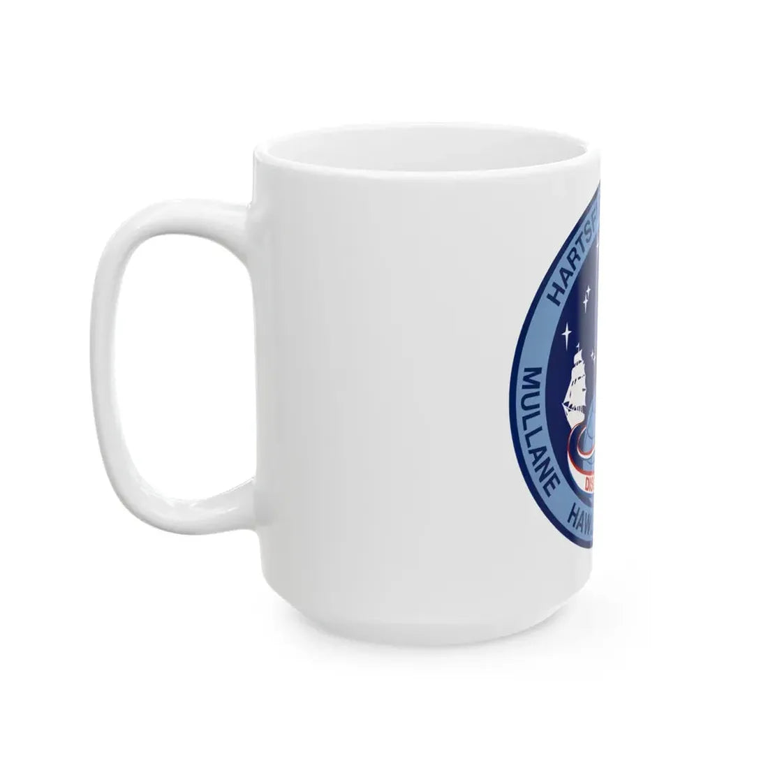 STS 41 d (NASA) White Coffee Mug - Go Mug Yourself