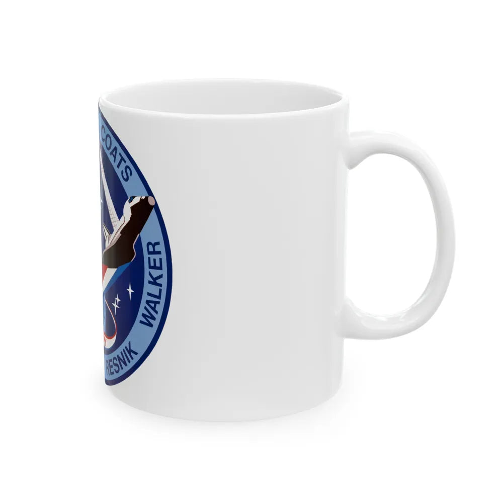 STS 41 d (NASA) White Coffee Mug-Go Mug Yourself