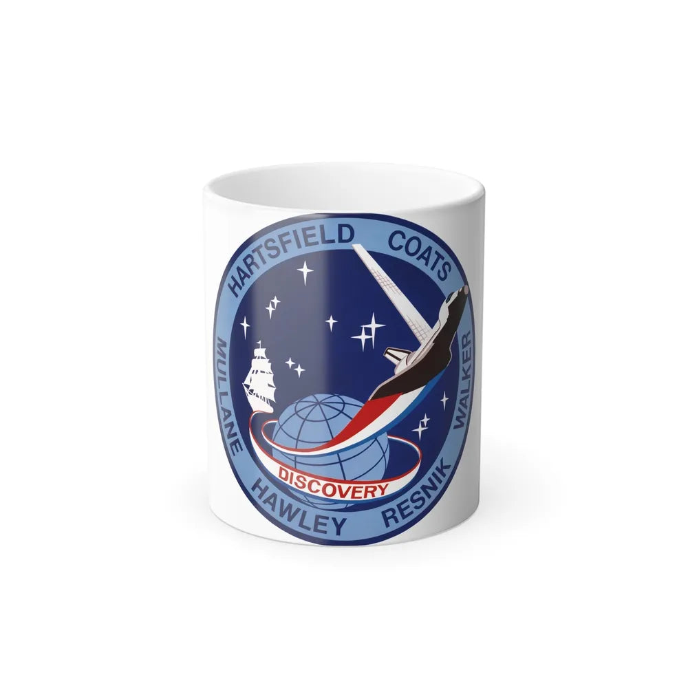 STS 41 d Patch NASA - Color Changing Mug 11oz-11oz-Go Mug Yourself