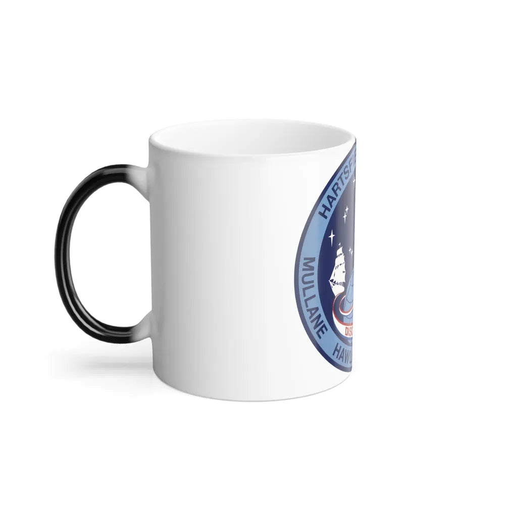 STS 41 d Patch NASA - Color Changing Mug 11oz-Go Mug Yourself