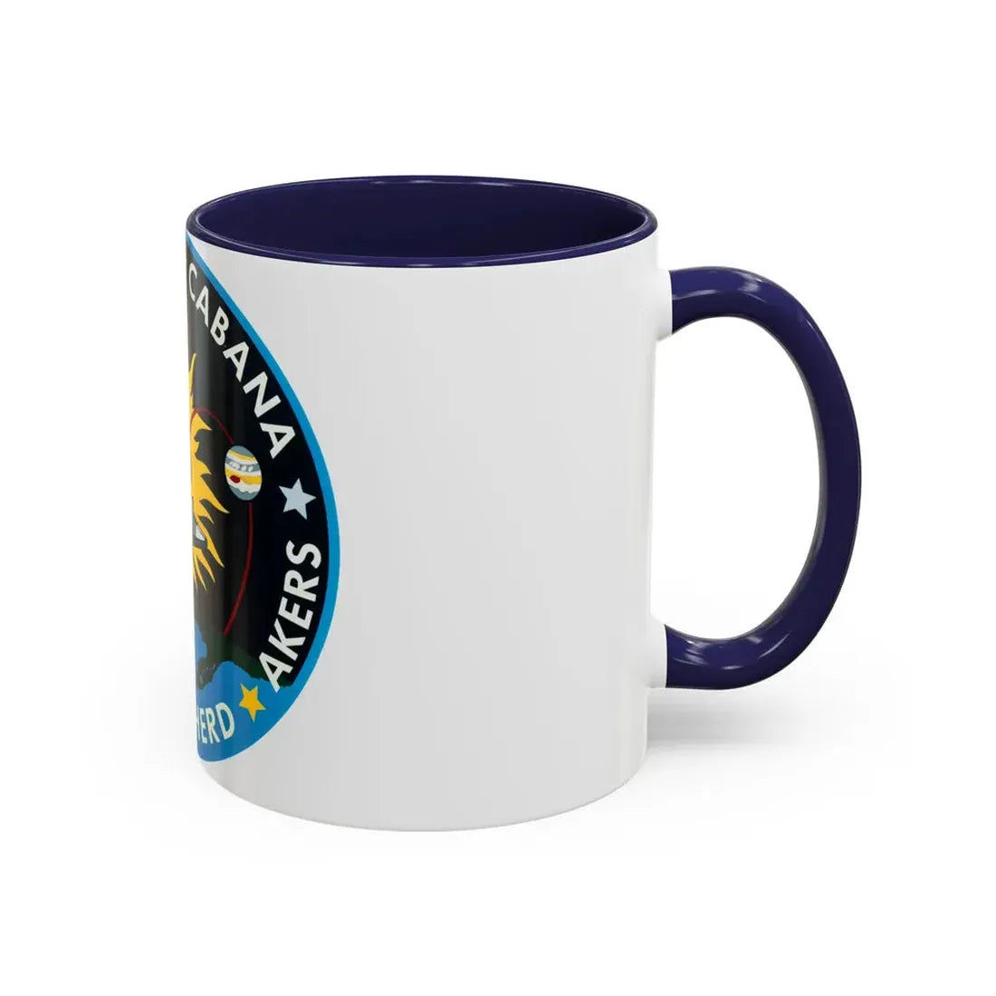 STS 41 (NASA) Accent Coffee Mug - Go Mug Yourself