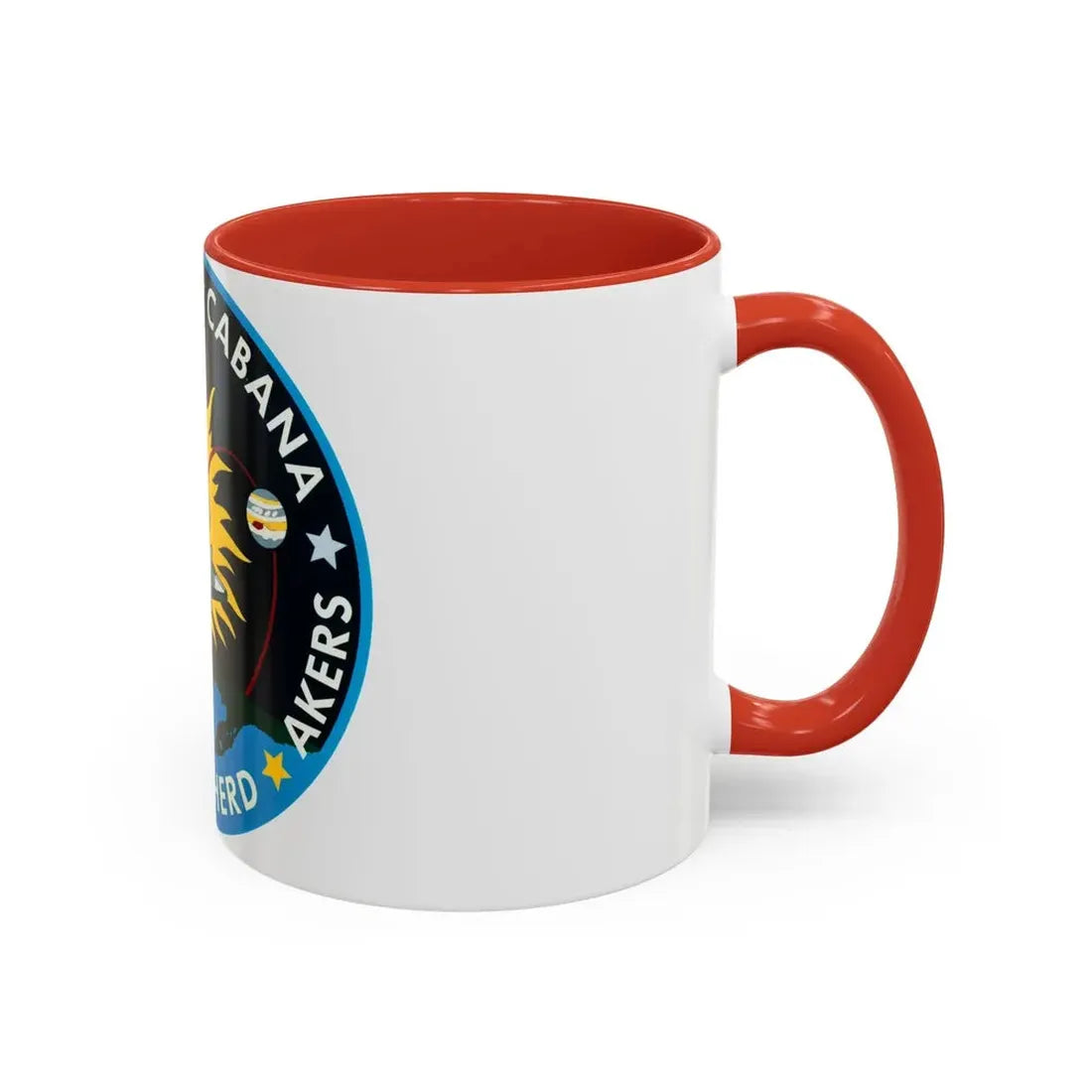 STS 41 (NASA) Accent Coffee Mug - Go Mug Yourself