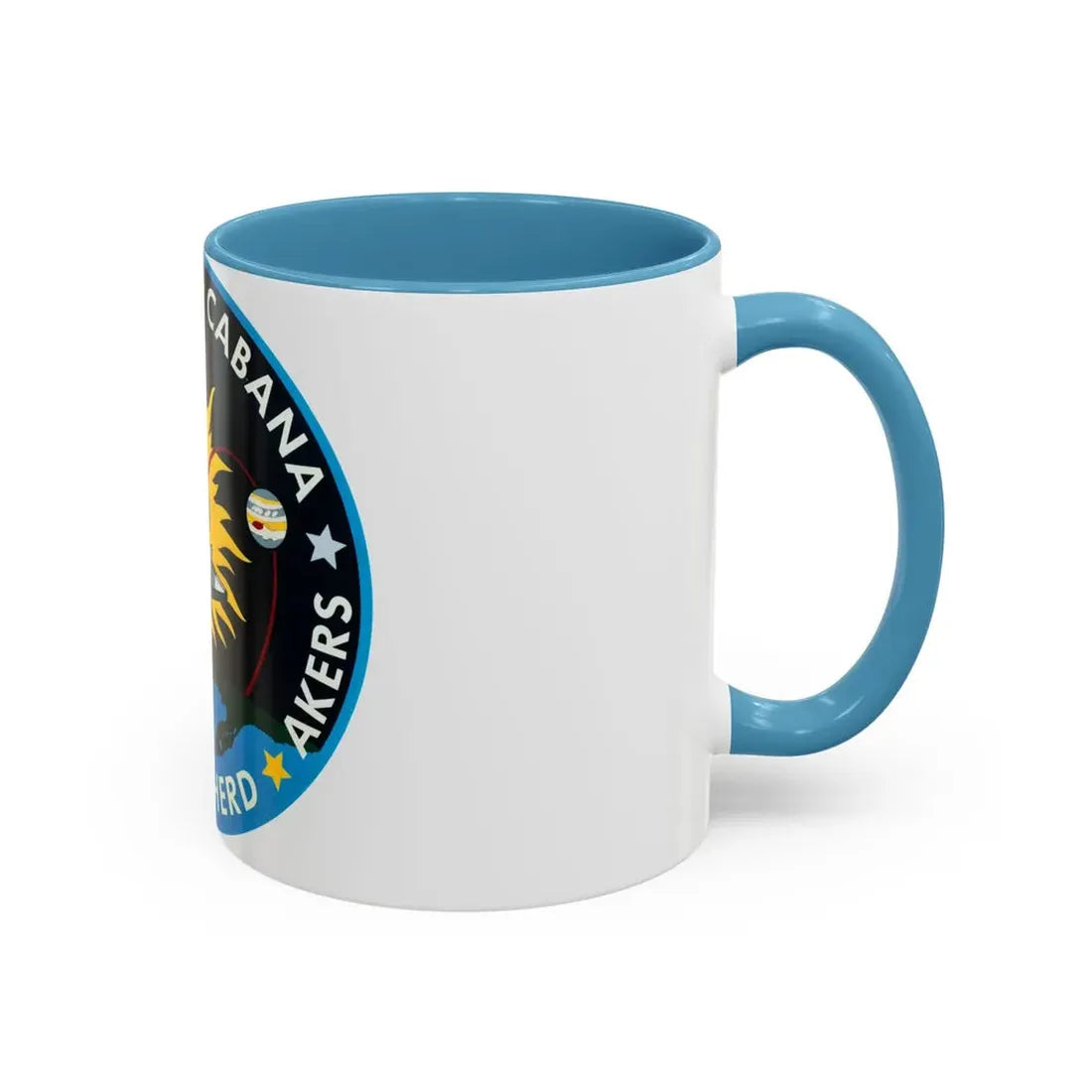 STS 41 (NASA) Accent Coffee Mug - Go Mug Yourself