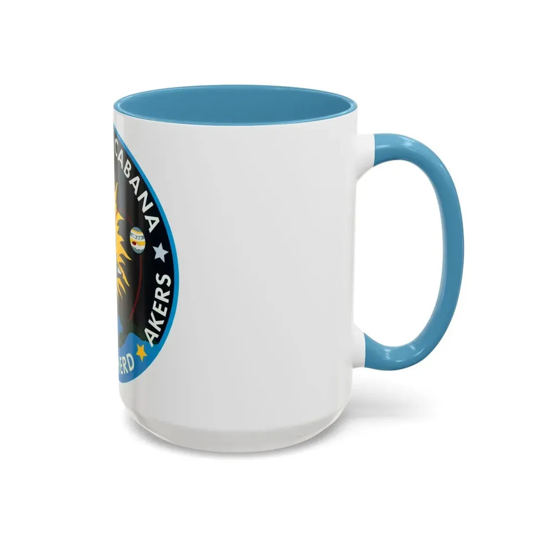 STS 41 (NASA) Accent Coffee Mug - Go Mug Yourself