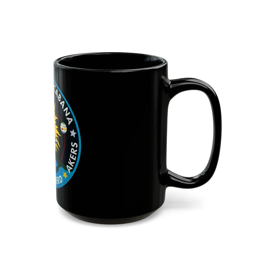 STS 41 (NASA) Black Coffee Mug-Go Mug Yourself