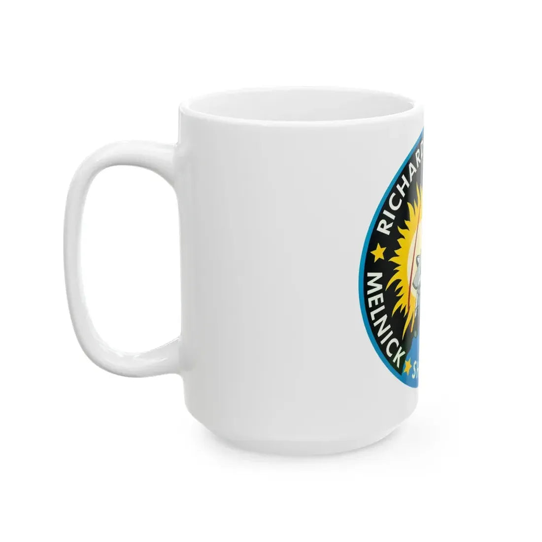 STS 41 (NASA) White Coffee Mug - Go Mug Yourself