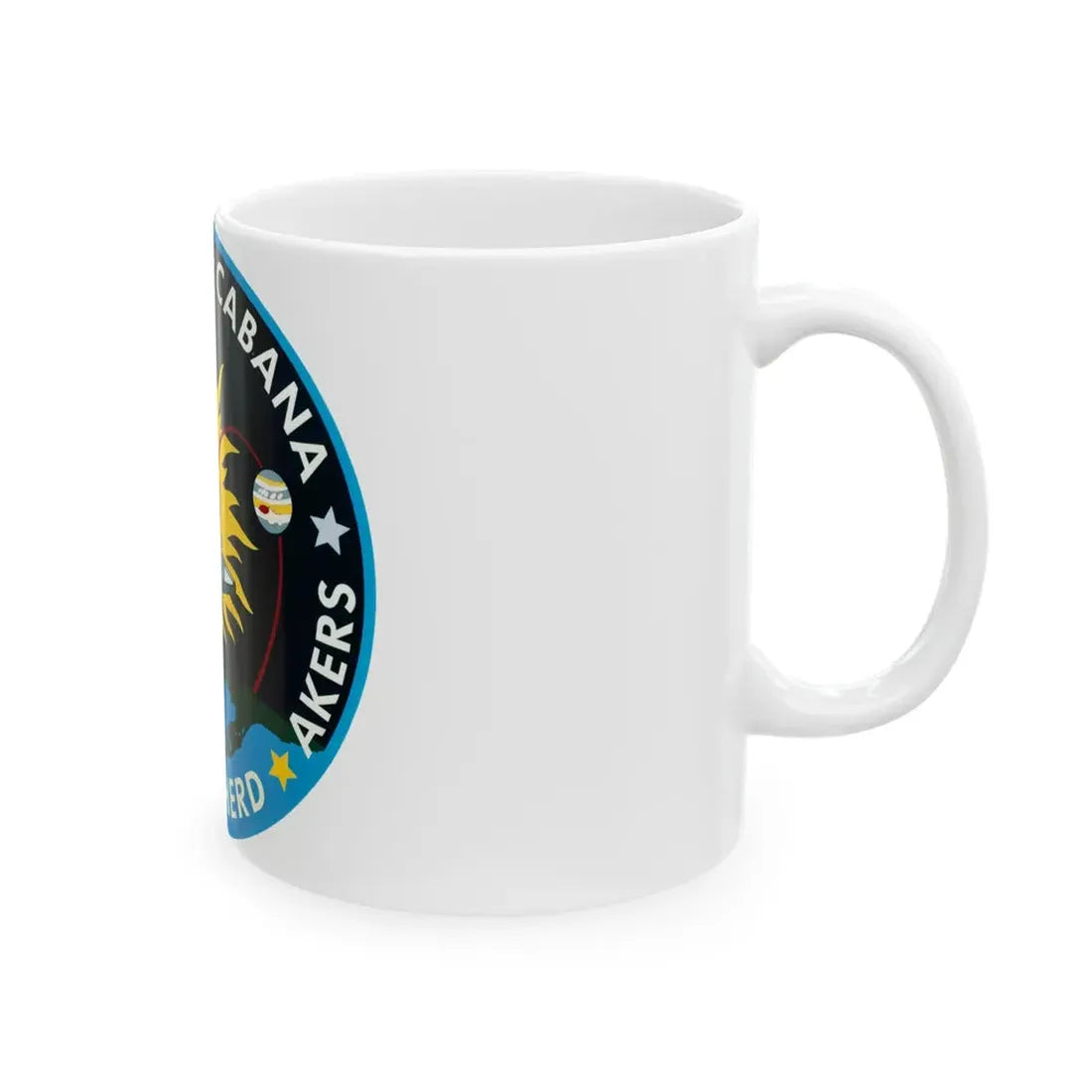 STS 41 (NASA) White Coffee Mug - Go Mug Yourself