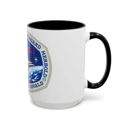 STS 42 (NASA) Accent Coffee Mug - Go Mug Yourself