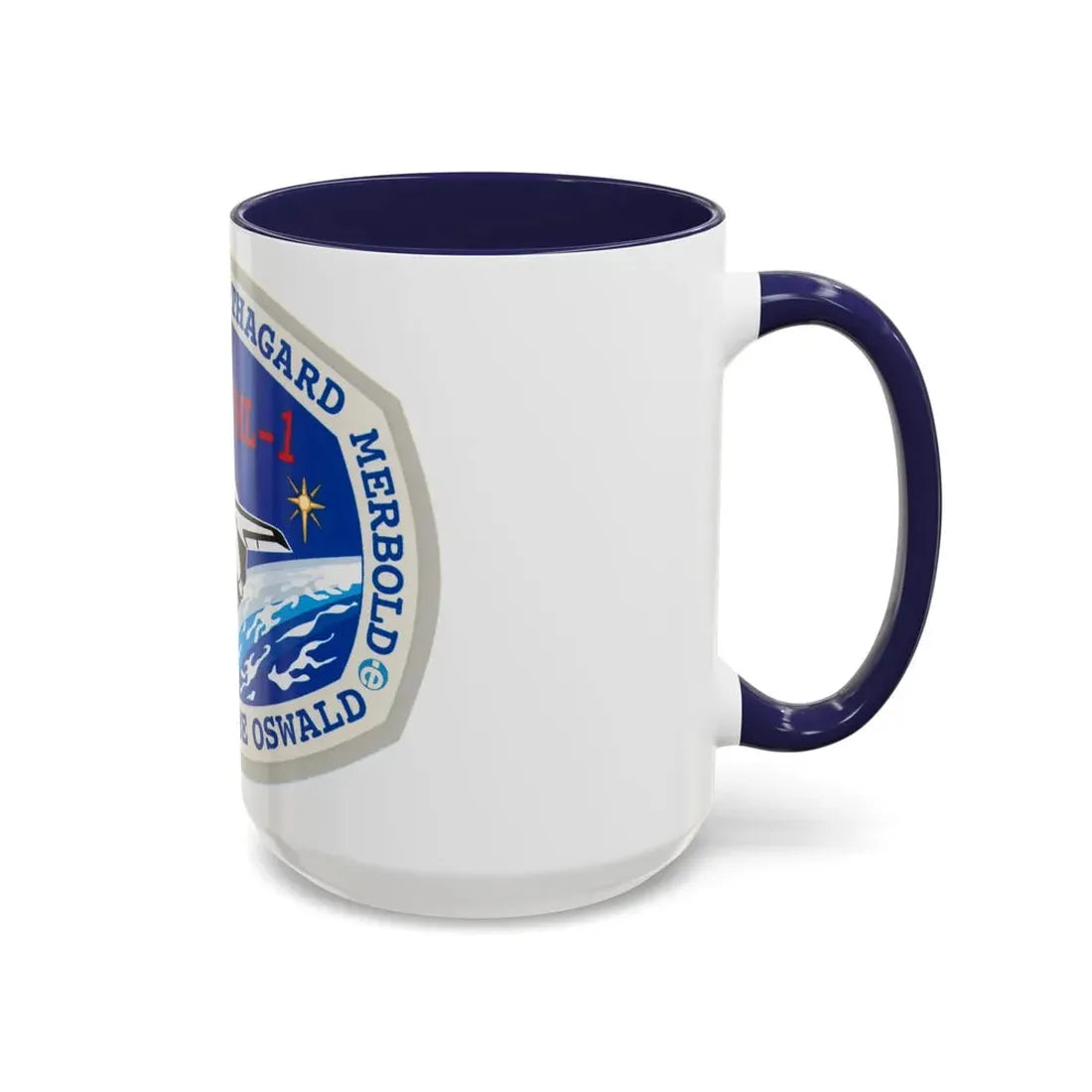 STS 42 (NASA) Accent Coffee Mug - Go Mug Yourself