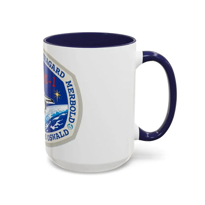 STS 42 (NASA) Accent Coffee Mug - Go Mug Yourself