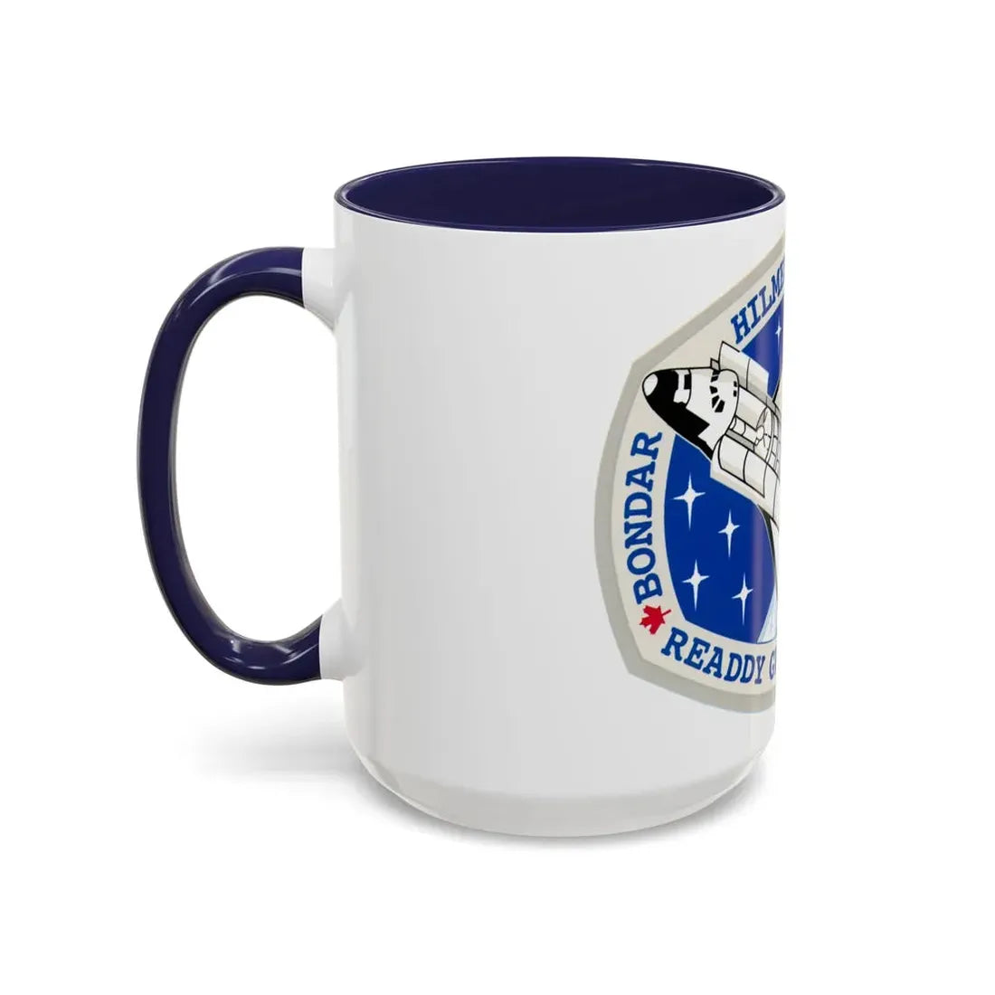 STS 42 (NASA) Accent Coffee Mug - Go Mug Yourself