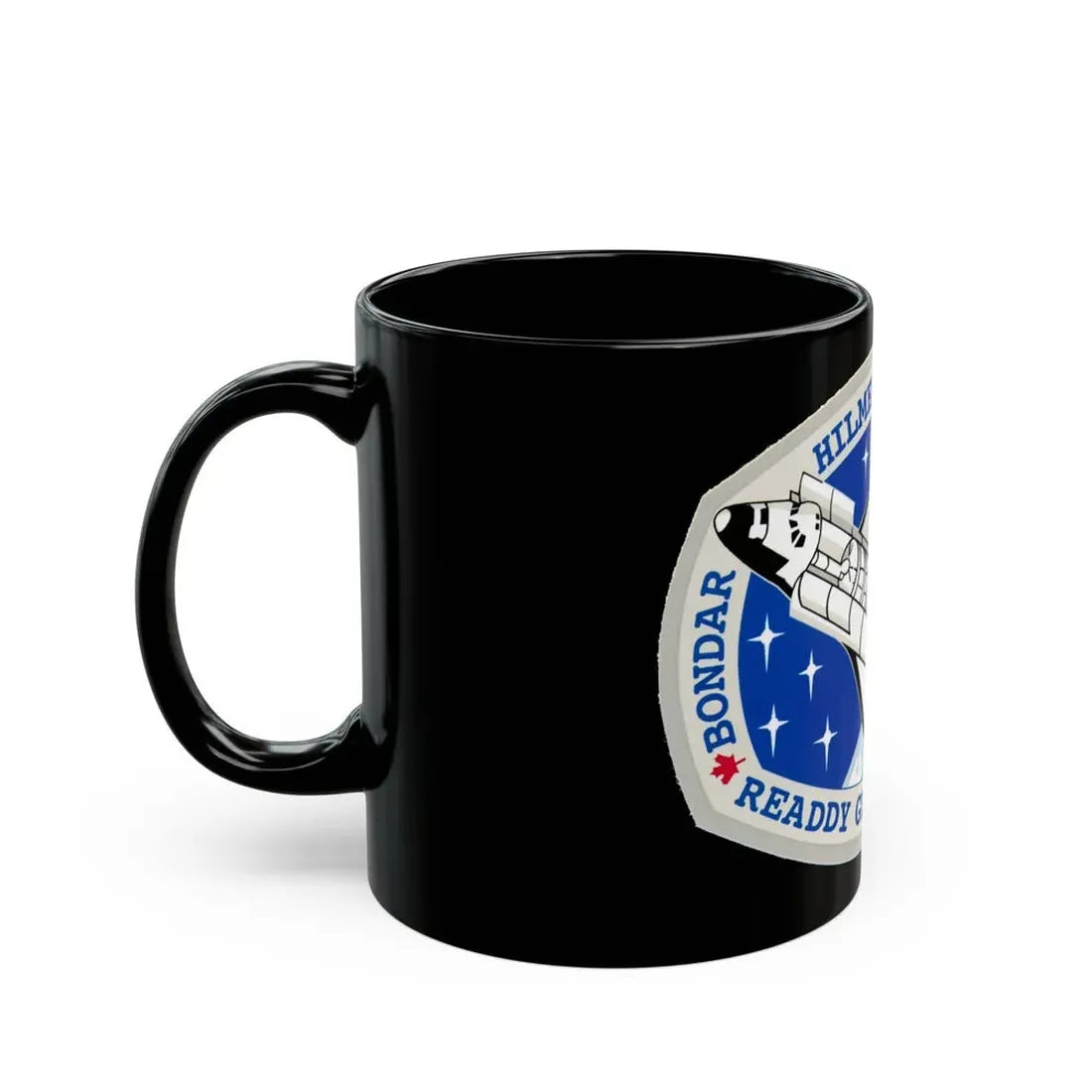 STS 42 (NASA) Black Coffee Mug - Go Mug Yourself